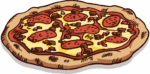 Drawing of Bella Napoli Meat Lover's Pizza